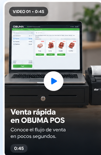 Miniatura: Venta rápida en OBUMA POS
